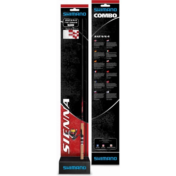 Shimano Sienna Spinning 810M Combo / Sienna 2500 / Mono 0,285MM 6 Shimano Sienna Spinning 810M Combo / Sienna 2500 / Mono 0,285MM – Image 4