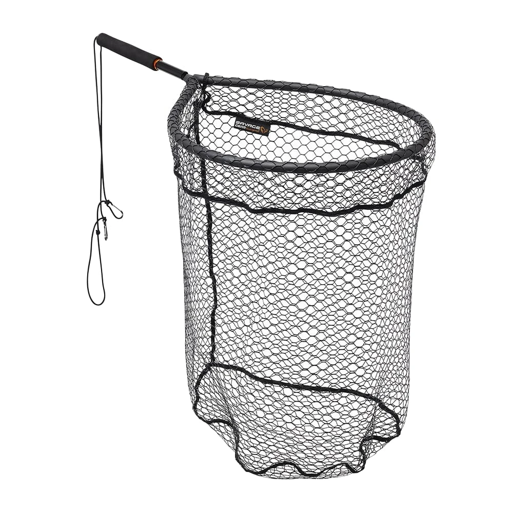Epuisette Savage Gear Pro Finezze Net Avec Mesures Sur Le Manche / L 10kg 4 Epuisette Savage Gear Pro Finezze Net Avec Mesures Sur Le Manche / L 10kg – Image 2