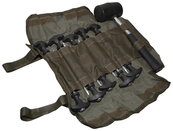 Ultimate Deluxe Bivvy Peg Set, Marteau Compris 7 Ultimate Deluxe Bivvy Peg Set, Marteau Compris – Image 5